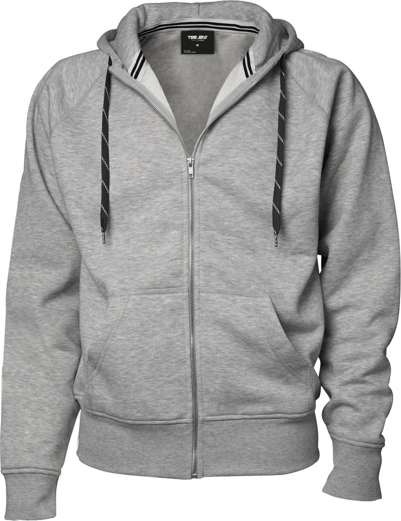 Bluzy z kapturem Men´s Fashion Full Zip Hood Tee Jays
